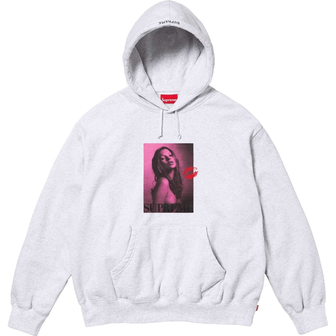 Supreme Kate Moss Photo Hoodie – Ash Grey