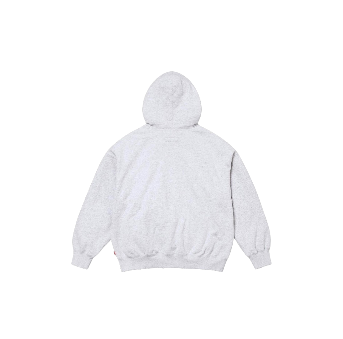 Supreme x MM6 Maison Margiela “1994” Zip Hoodie – Heather Grey