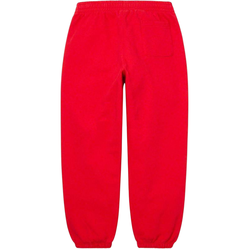 Supreme Big Logo Sweatpants – Red / White