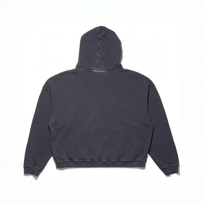 Enfants Riches Déprimés (ERD) Distressed Logo Hoodie — Faded Black