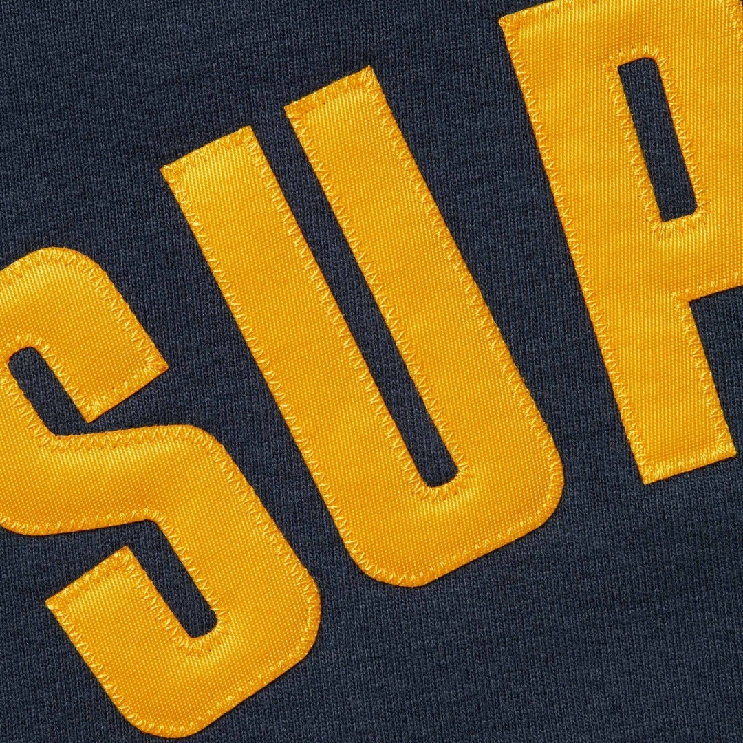 Supreme Arc Logo Zip-Up Hoodie – Navy