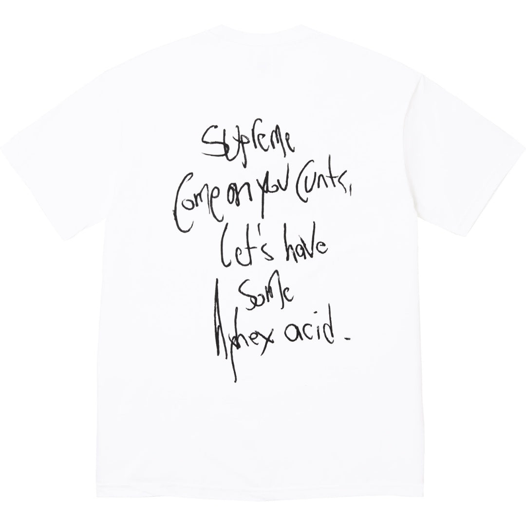 Supreme x Aphex Twin Photo Tee – White