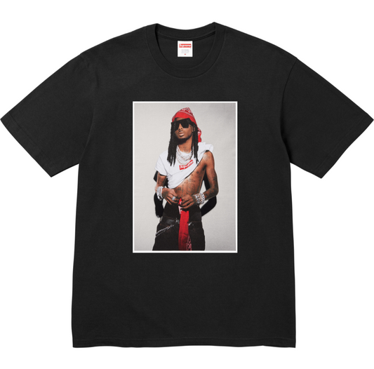 Supreme x Playboi Carti Photo Tee – Black
