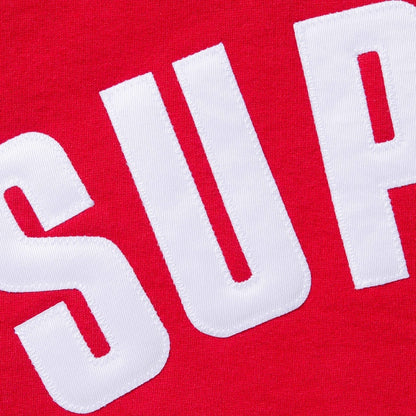 Supreme Arc Logo Zip-Up Hoodie – Red