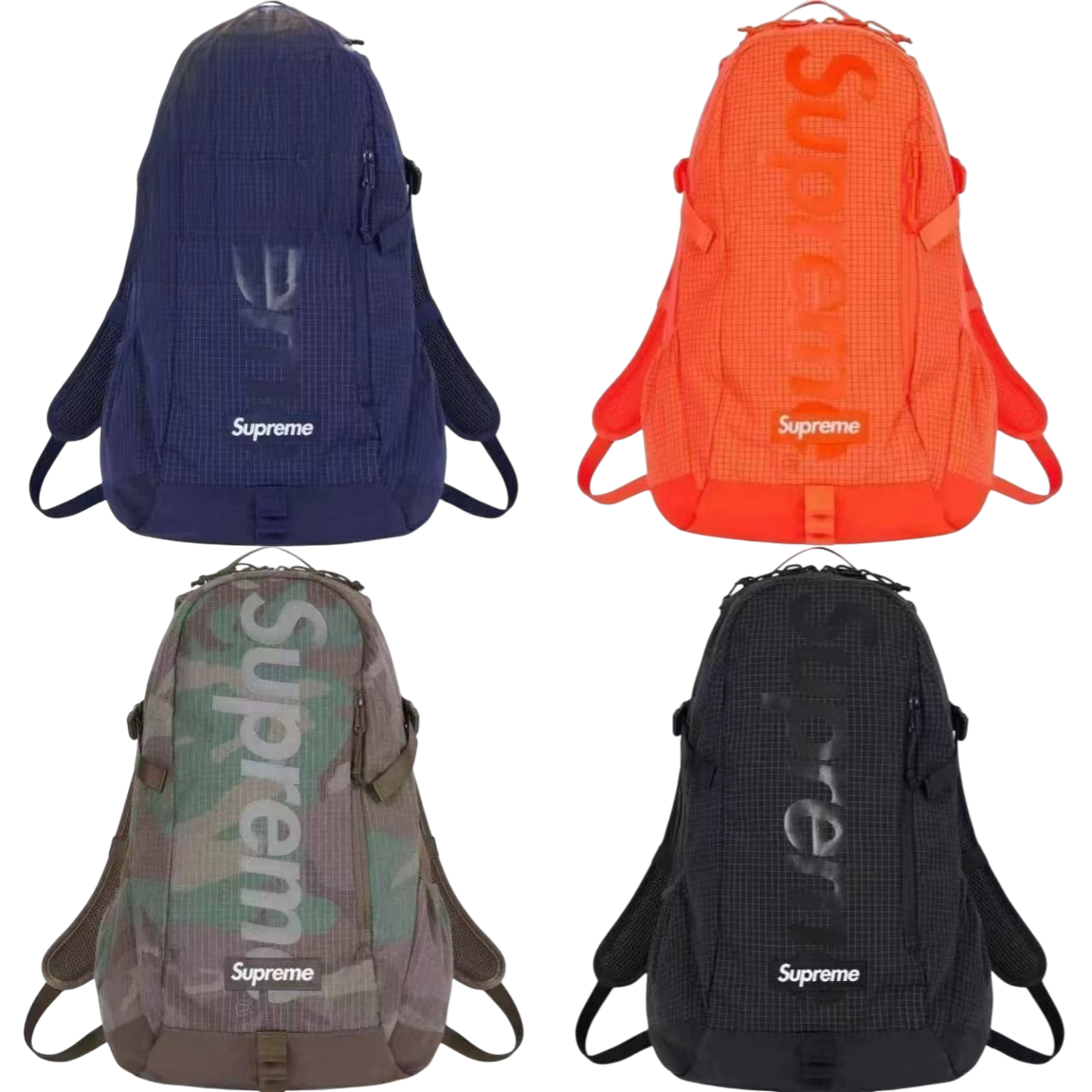 Supreme Grid Ripstop Backpack – Multi Colorways
