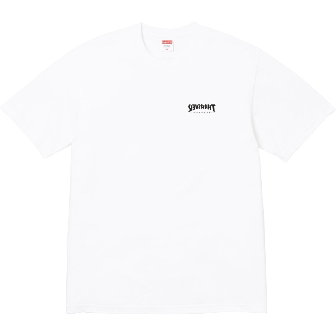 Supreme x Thrasher Logo Tee – White