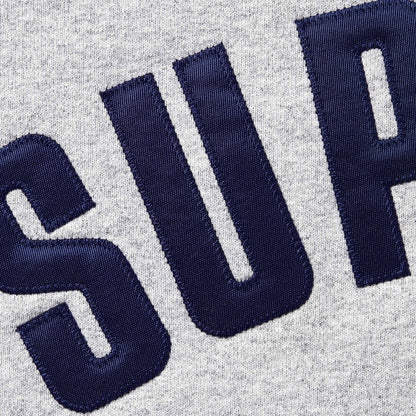 Supreme Arc Logo Zip-Up Hoodie – Ash Grey