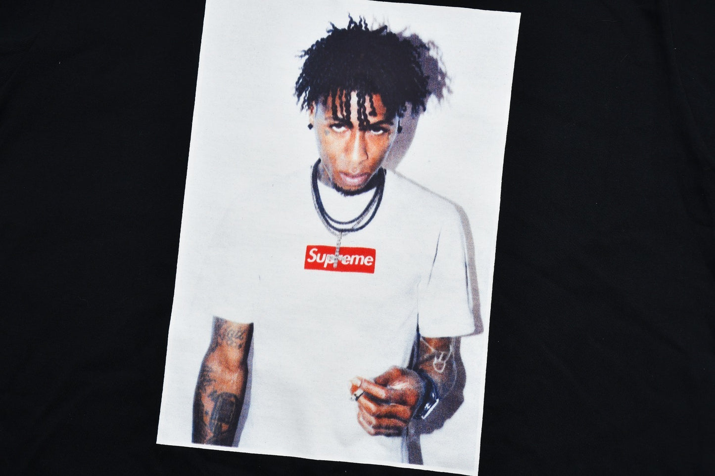 Supreme NBA YoungBoy Photo T-Shirt – Black
