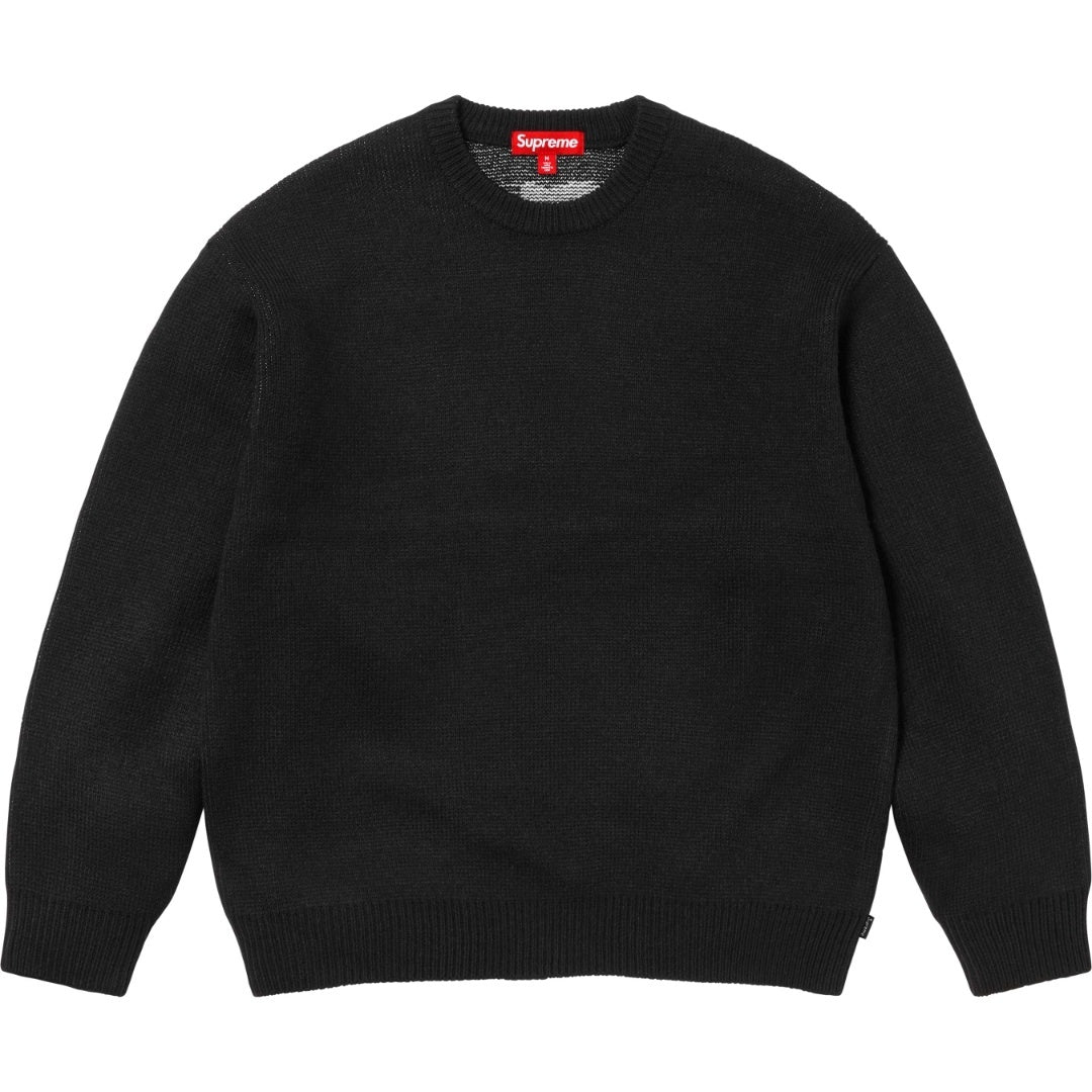 Supreme x Thrasher Cross Sweater – Black