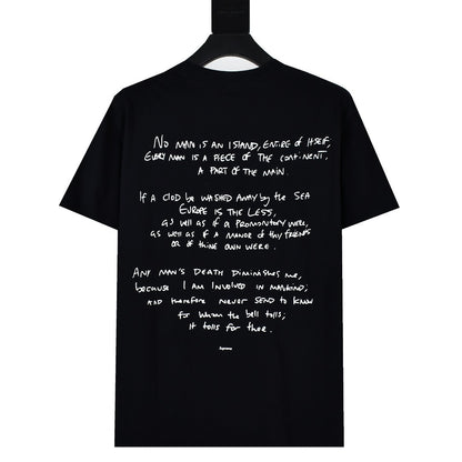 Supreme x Corteiz “Rules the World” T-Shirt – Black