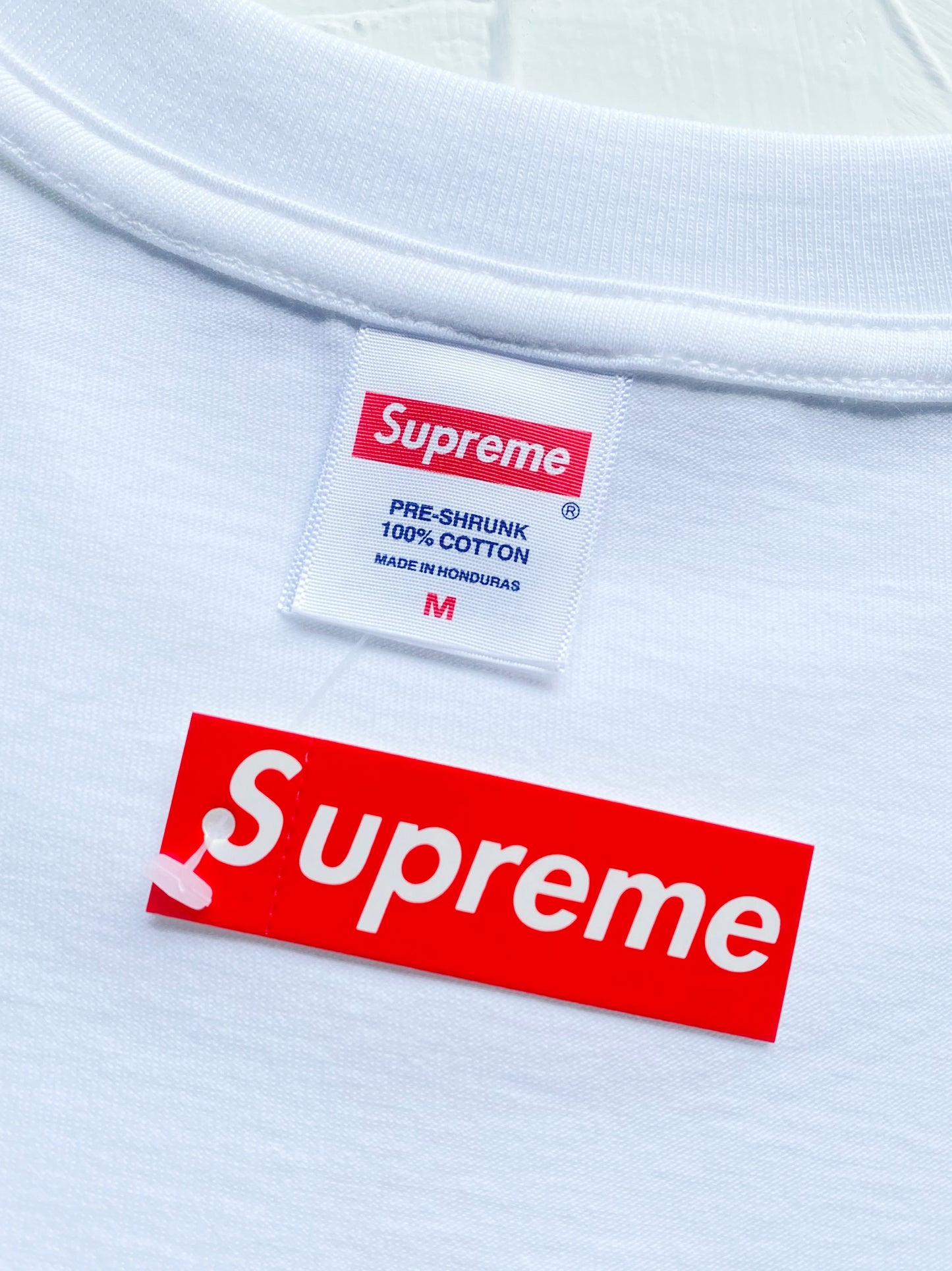 Supreme Leopard Box Logo T-Shirt – White