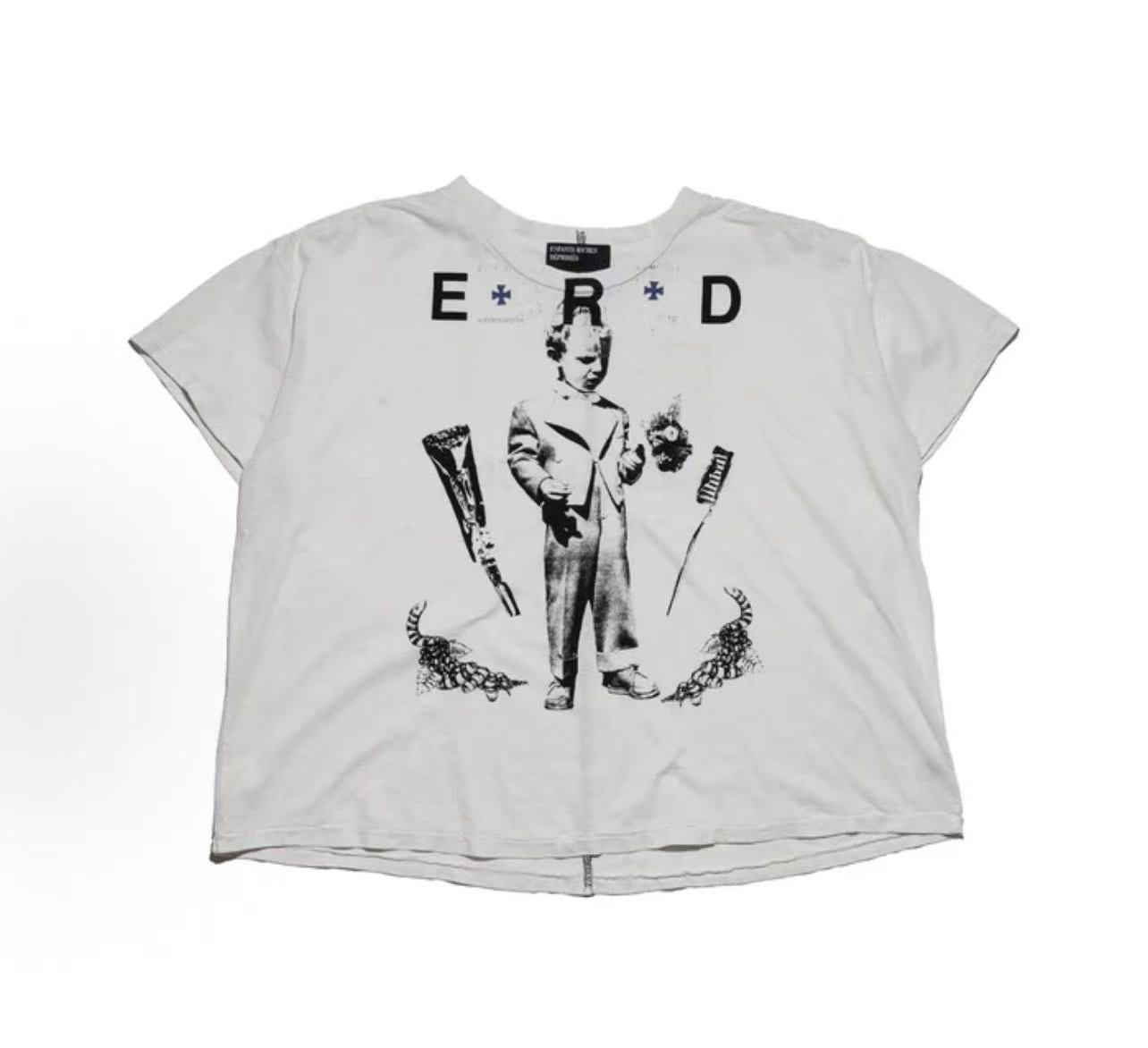 Enfants Riches Déprimés (ERD) Graphic Print Tee — Vintage White