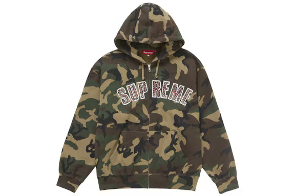 Supreme b.b. Simon Zip Up Hooded Sweatshirt