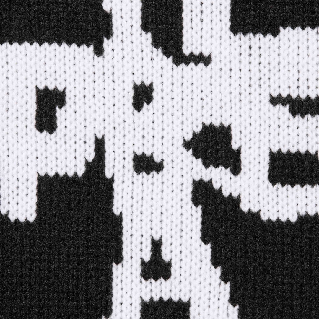 Supreme x Thrasher Cross Sweater – Black