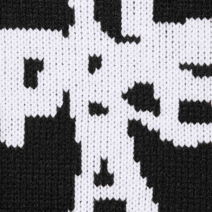 Supreme x Thrasher Cross Sweater – Black
