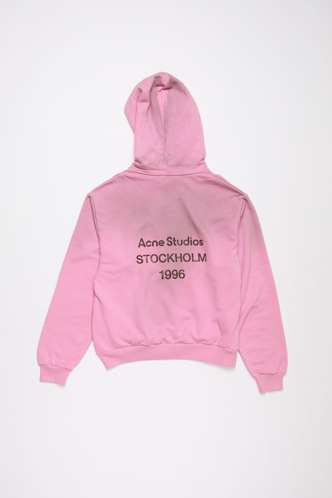 Title: Acne Studios "Stockholm 1996" Logo Hoodie — Pink