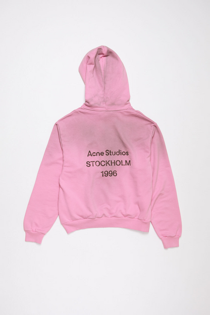 Title: Acne Studios "Stockholm 1996" Logo Hoodie — Pink