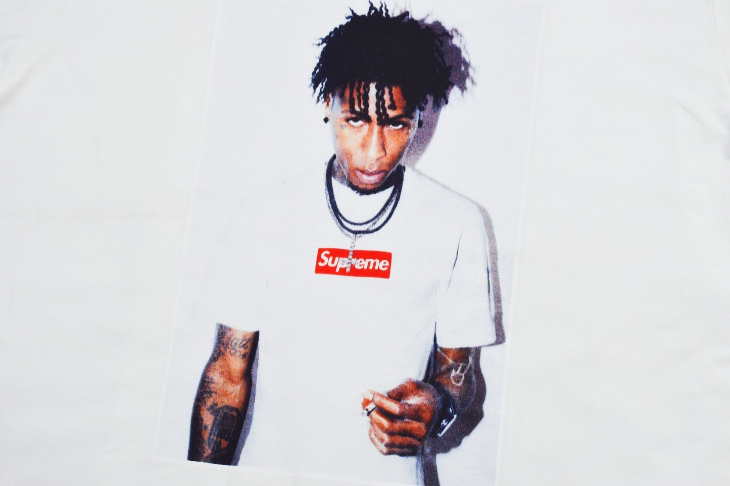 Supreme NBA YoungBoy Photo T-Shirt – White