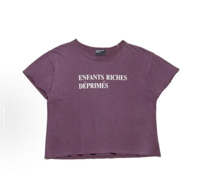 Enfants Riches Déprimés (ERD) Logo Tee — Faded Purple