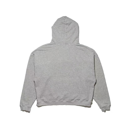 Enfants Riches Déprimés (ERD) Pin Hoodie – Heather Grey Distressed Logo Hoodie