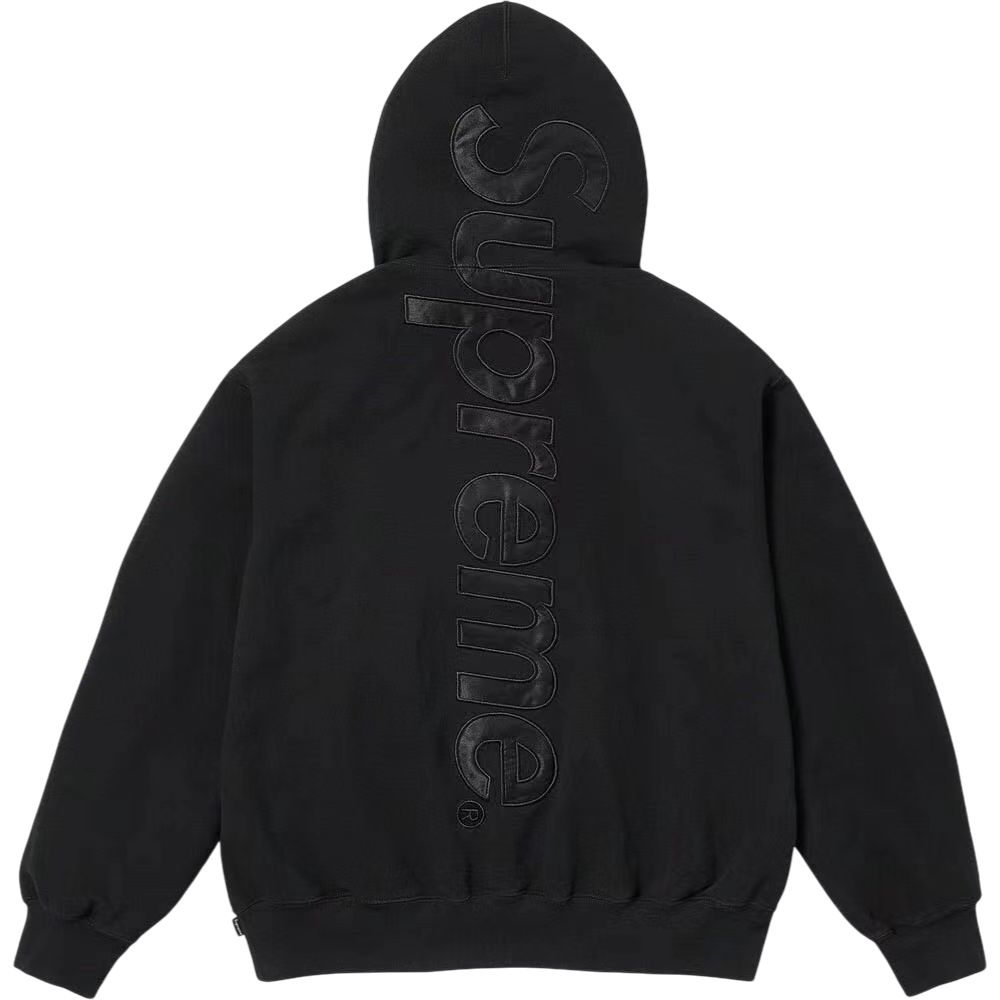 Supreme Tonal Big Logo Hoodie & Sweatpants Set – Black