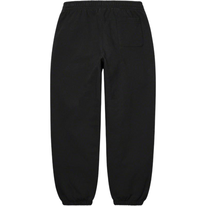 Supreme Big Logo Sweatpants – Black / White
