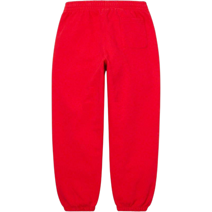 Supreme Big Logo Sweatpants – Red / White