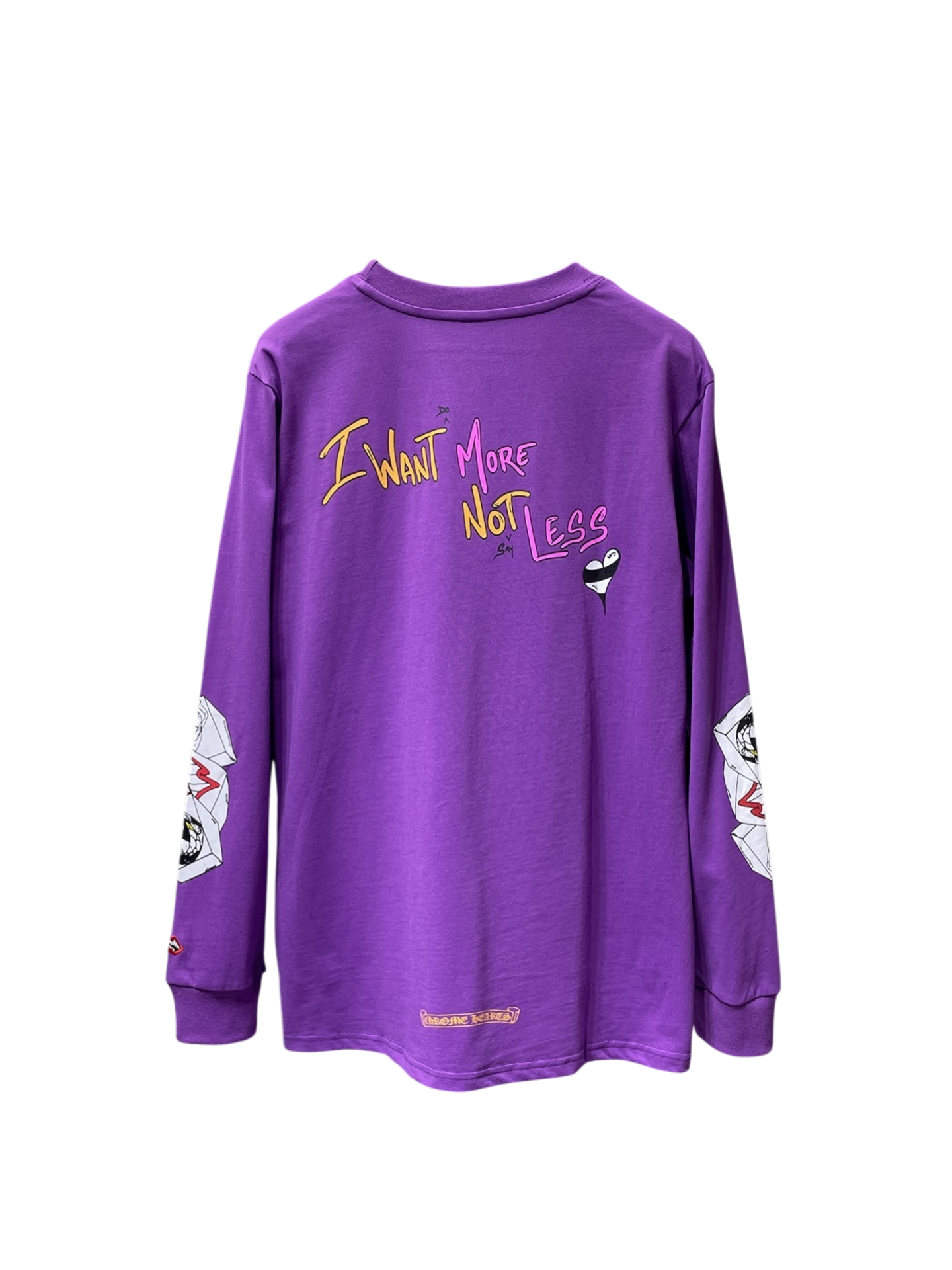 Chrome Hearts x Matty Boy “Ain’t That” Long Sleeve Pocket Tee – Purple