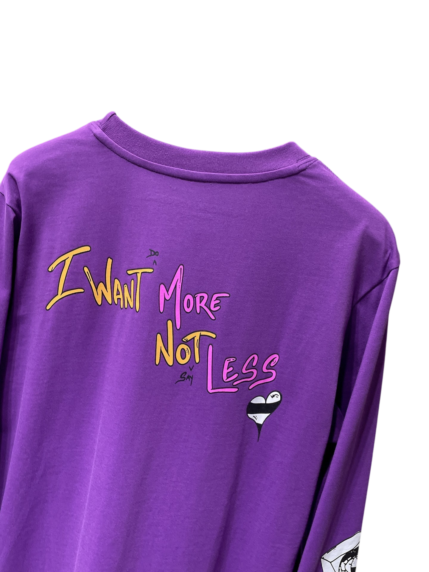 Chrome Hearts x Matty Boy “Ain’t That” Long Sleeve Pocket Tee – Purple