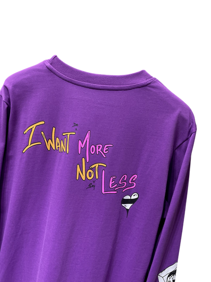 Chrome Hearts x Matty Boy “Ain’t That” Long Sleeve Pocket Tee – Purple