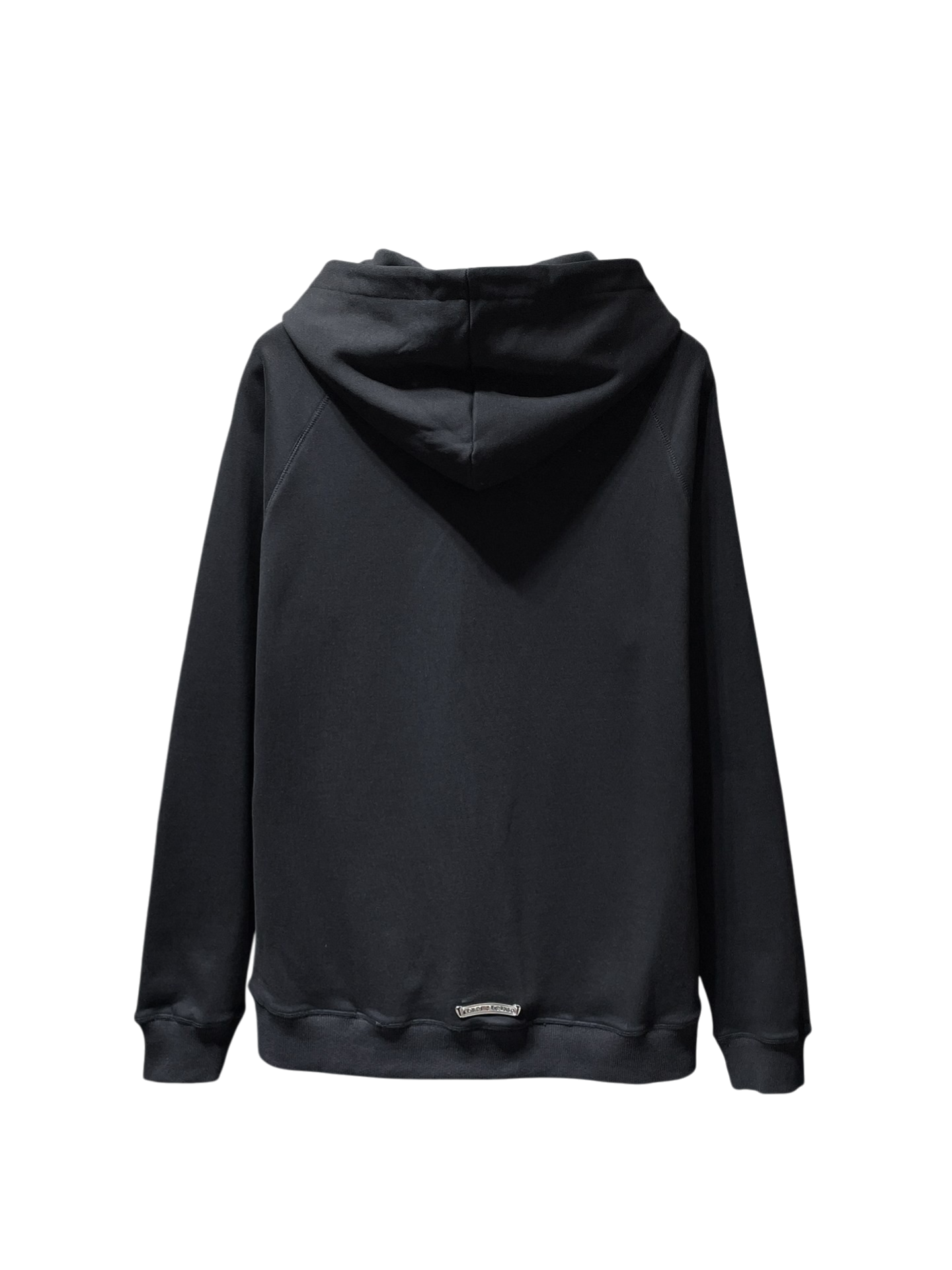 Chrome Hearts Cross Patch Zip-Up Hoodie – Black